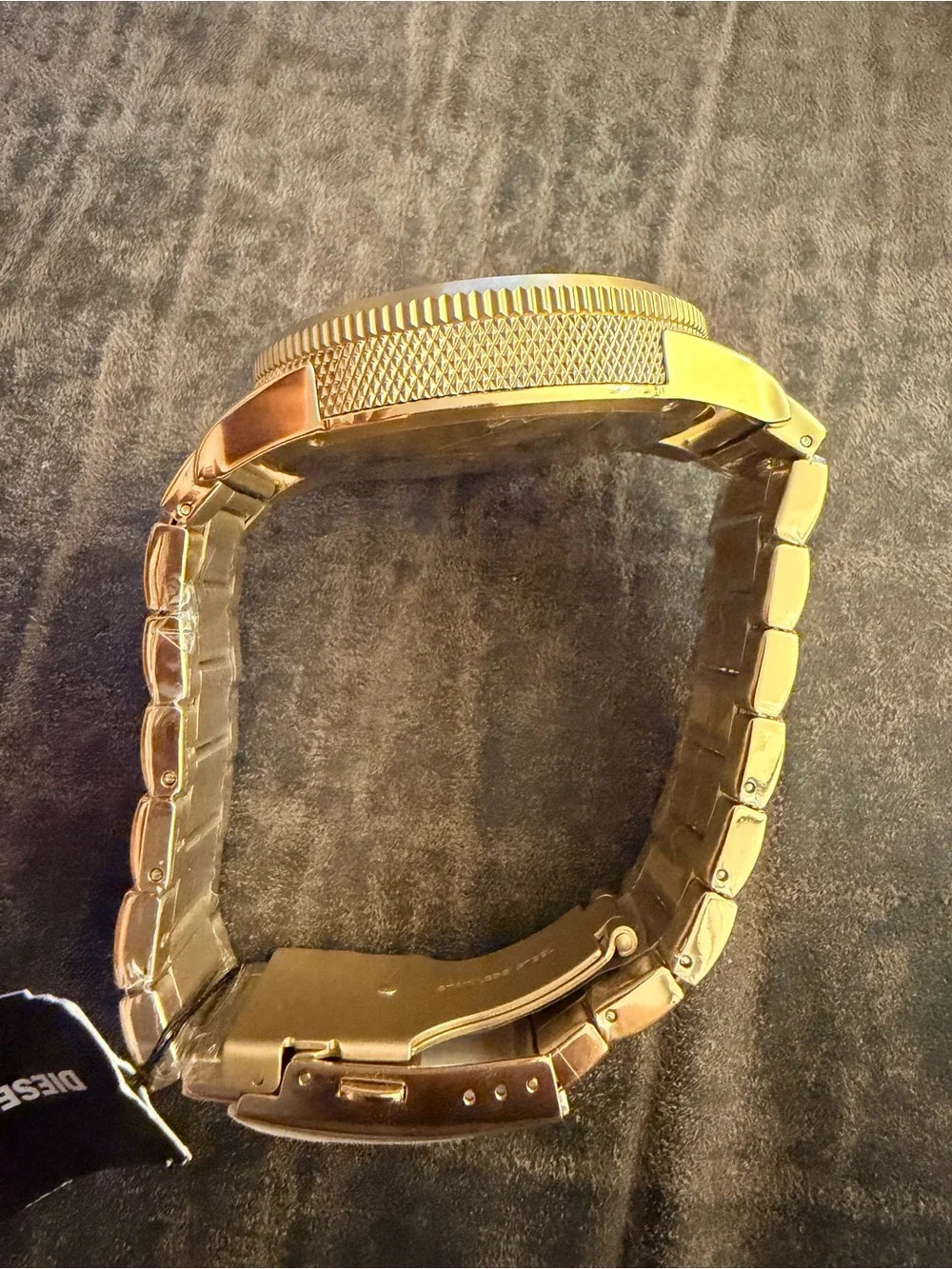Diesel Men’s All-Gold Chronograph Bracelet Watch